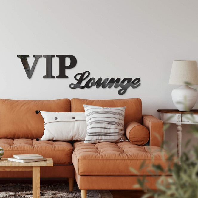 Acrylbuchstaben VIP-Lounge