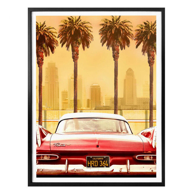 Poster Butterworth - Oldtimer in Los Angeles