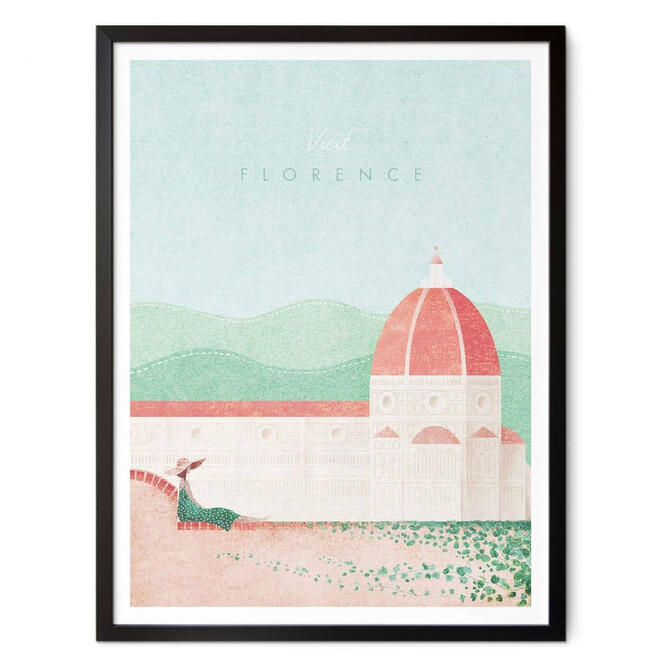 Poster Rivers - Florenz