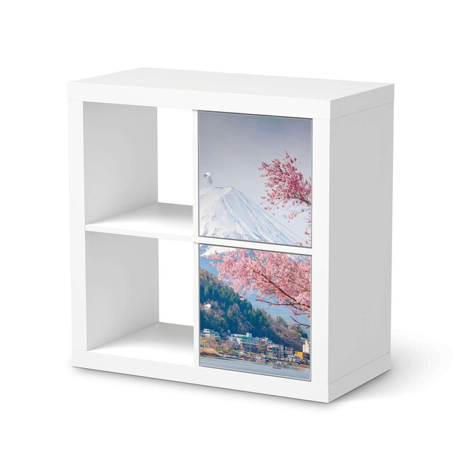 Klebefolie IKEA Expedit Regal 2 Türen (hoch) - Mount Fuji- Bild 1