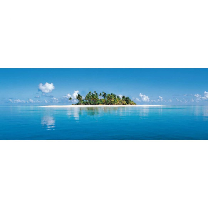 Fototapete Papiertapete Maldive Island - 366x127cm - Bild 1