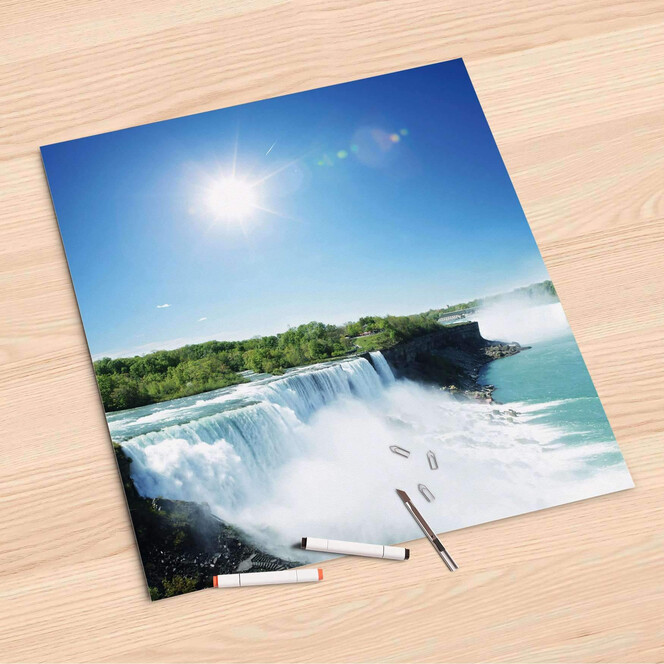 Folienbogen (60x60cm) - Niagara Falls- Bild 1