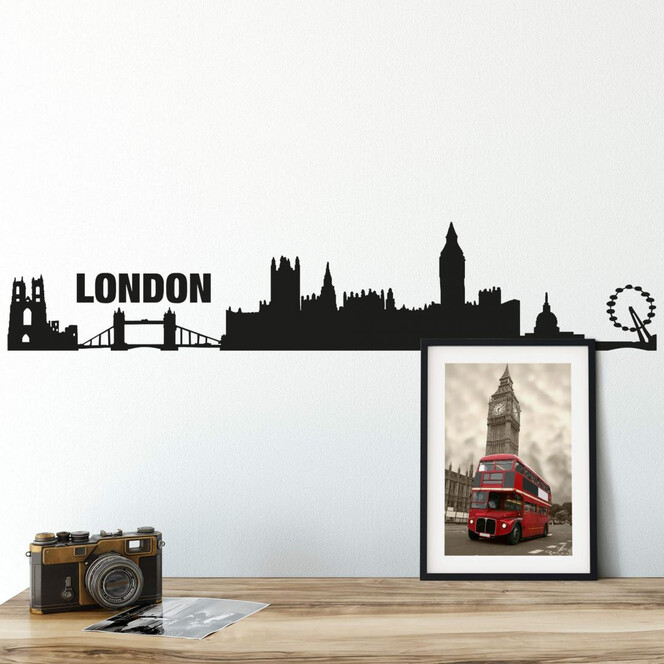 Wandtattoo London Skyline