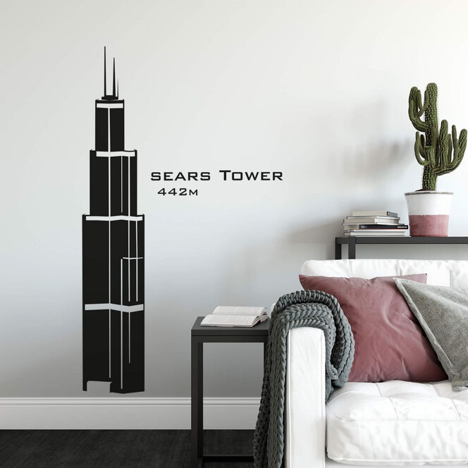Wandtattoo Sears Tower