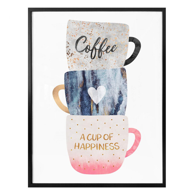 Poster Fredriksson - A cup of happiness