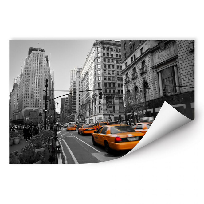 Wallprint Cabs in Manhattan