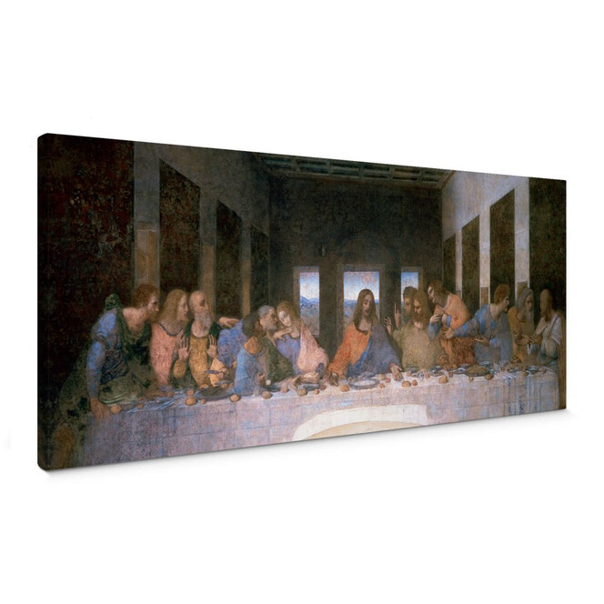 Leinwandbild da Vinci - Das letzte Abendmahl
