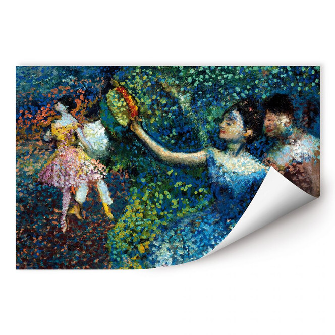 Wallprint Degas - Tänzerin mit Tambourin