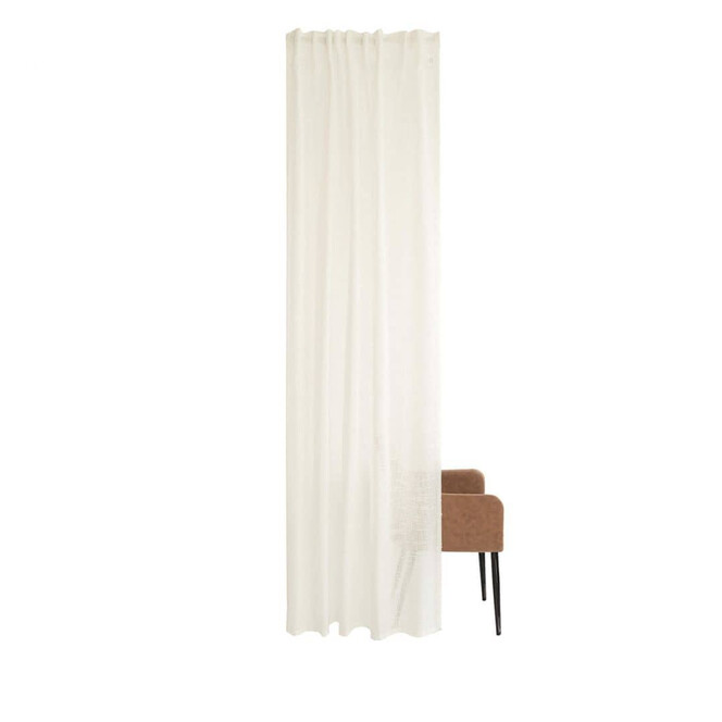 Homing Vorhang mit verdeckten Schlaufen Nelo creme - 2.45 x 1.4m - Bild 1