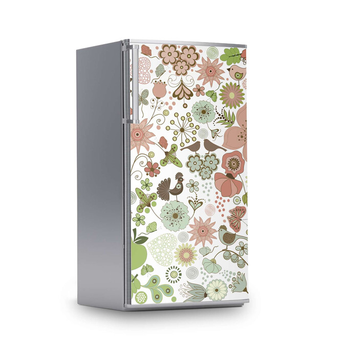 Kühlschrankfolie 60x120cm - Flower Pattern- Bild 1