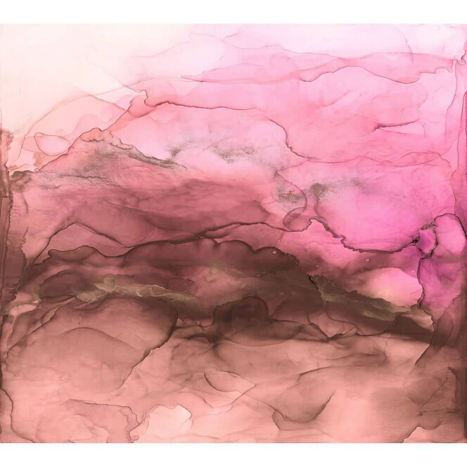 Guido Maria Kretschmer Fototapete Art Edition Liquid pink 300x270cm - Bild 1