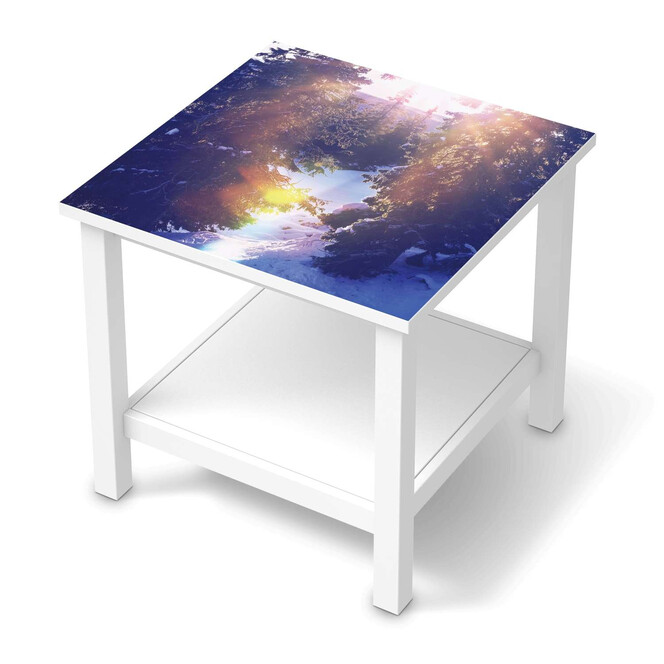 Möbel Klebefolie IKEA Hemnes Tisch 55x55cm - Lichtflut- Bild 1