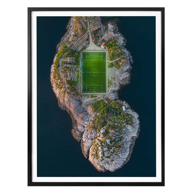 Poster Simoon - Fussballplatz am Rande der Welt