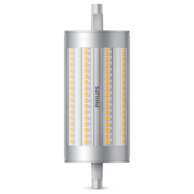 Philips LED Lampe ersetzt 150W, R7s Röhre R7s-118 mm, warmweiss, 2460 Lumen, dimmbar, 1er Pack Energieklasse A&&