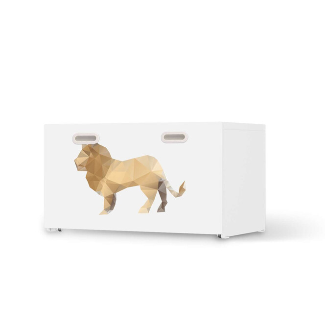 Möbelfolie IKEA Stuva / Fritids Bank mit Kasten - Origami Lion- Bild 1