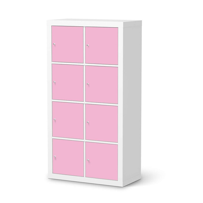 Klebefolie IKEA Expedit Regal 8 Türen - Pink Light- Bild 1