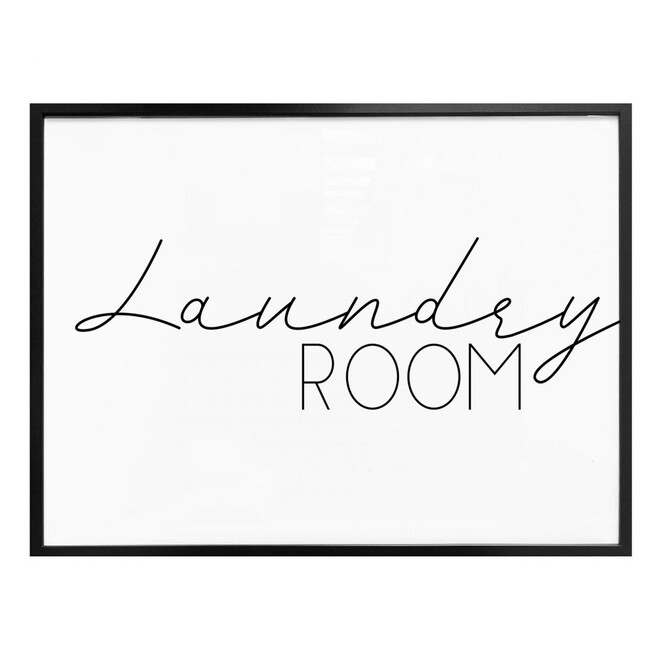 Poster - Laundry Room