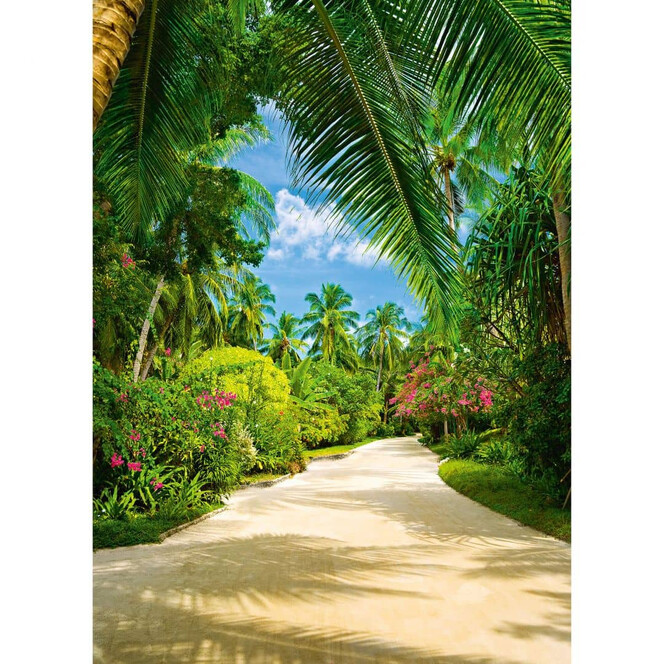 Fototapete Papiertapete Tropical Pathway - 183x254cm - Bild 1