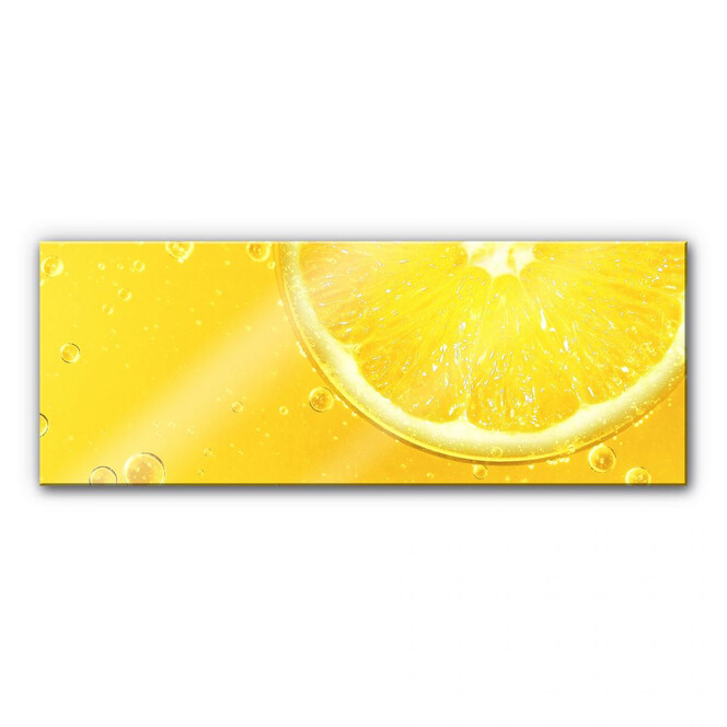 Acrylglasbild Lemon Squeezy - Panorama