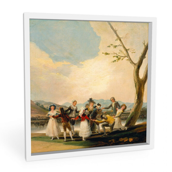 Wandbild de Goya - Das Blindekuhspiel
