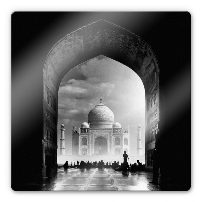 Glasbild Buhligaha - Mystical Taj Mahal