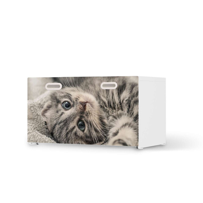 Möbelfolie IKEA Stuva / Fritids Bank mit Kasten - Kitty the Cat- Bild 1