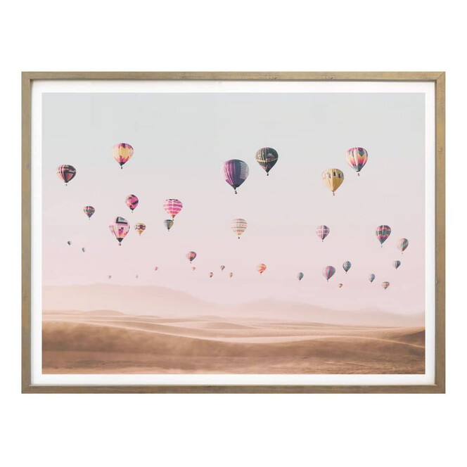 Poster Sisi & Seb - Heissluftballons