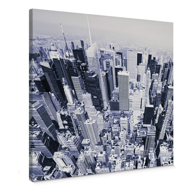 Leinwandbild Manhattan Luftbild
