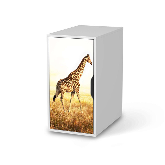 Möbelfolie IKEA Alex Schrank - Savanna Giraffe- Bild 1