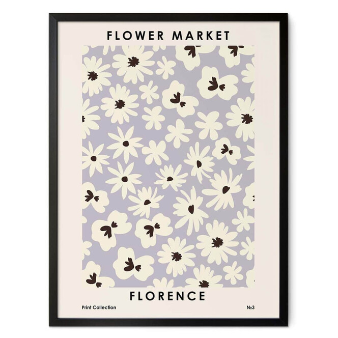 Poster Anastasiya - Flower Market Florence
