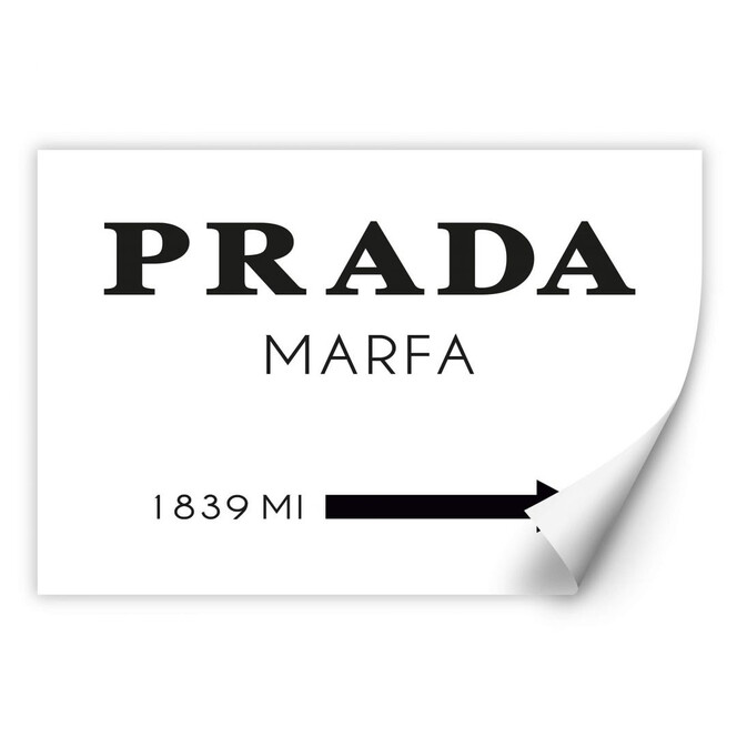 Wallprint Prada Marfa