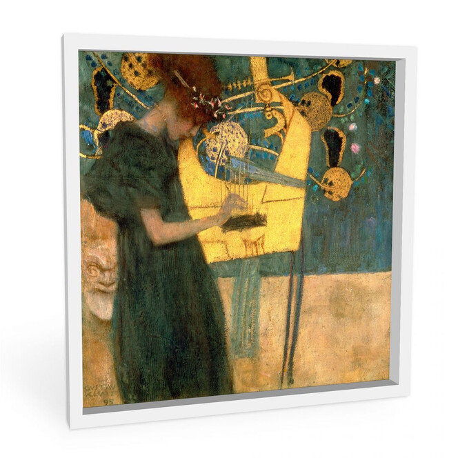 Wandbild Klimt - Die Musik
