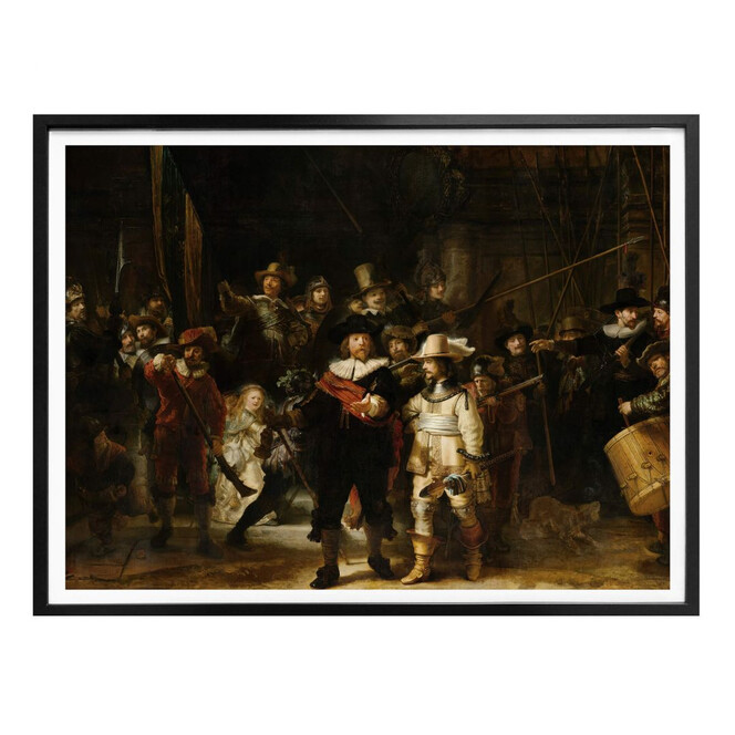 Poster Rembrandt - Die Nachtwache