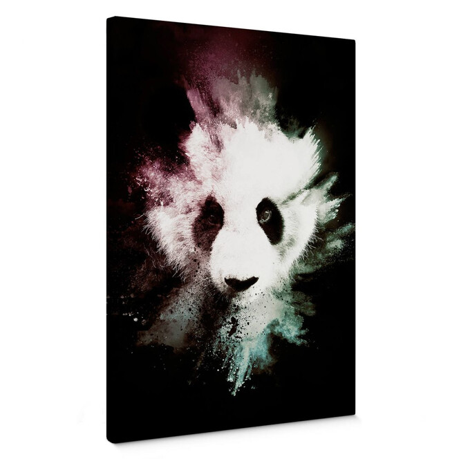 Leinwandbild Hugonnard - Wild Explosion: Panda