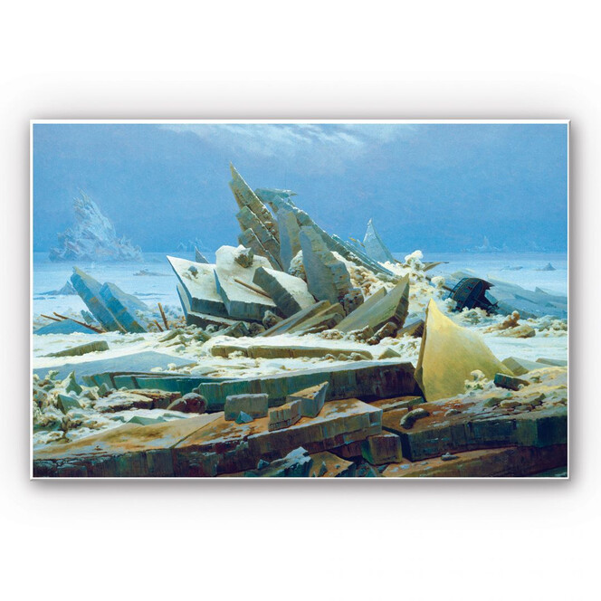 Wandbild Friedrich - Das Eismeer
