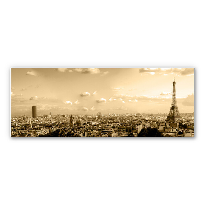 Wandbild Paris Skyline - Panorama