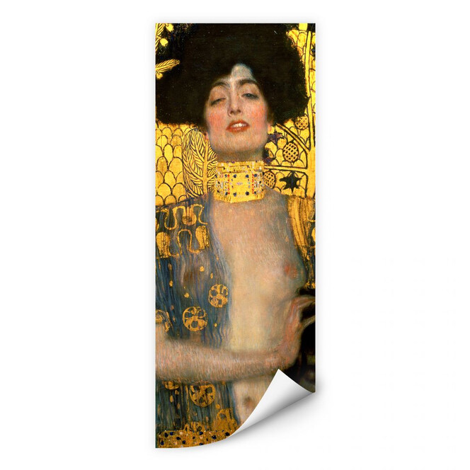 Wallprint Klimt - Judith mit dem Haupt des Holofernes