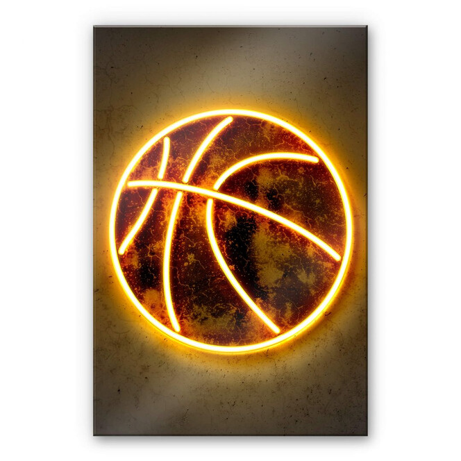 Acrylglasbild Mielu - Basketball