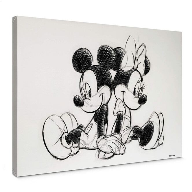 Leinwandbild Mickey & Minnie - Bild 1