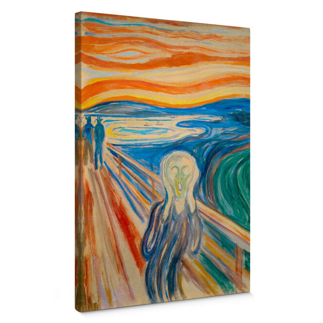 Leinwandbild Munch - Der Schrei