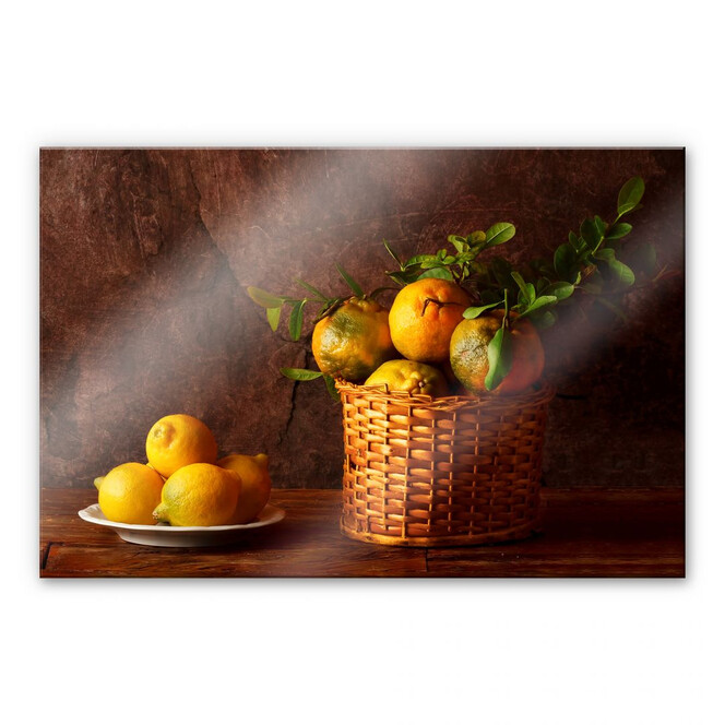 Acrylglasbild Laercio - Farmers Lemons