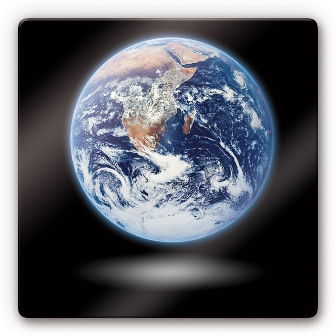 Glasbild Earth 1