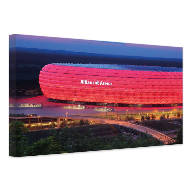 Leinwandbild FC Bayern Allianz Arena