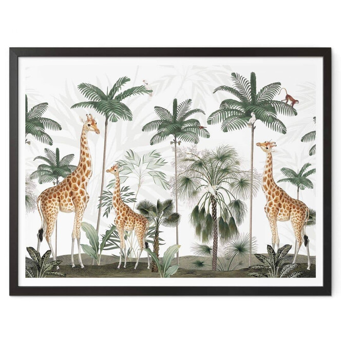 Poster Kikki Belle - Die Giraffen