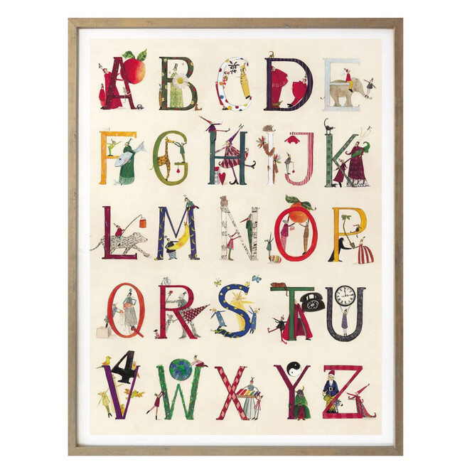 Poster Leffler - Das Alphabet