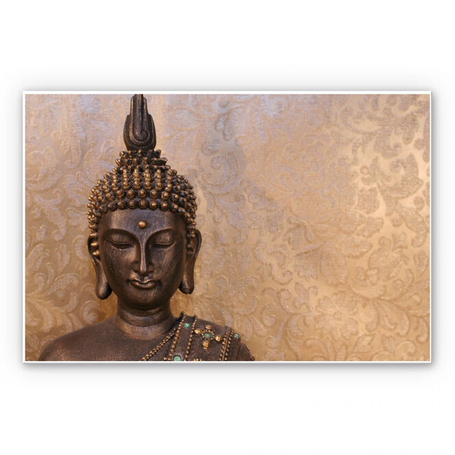 Wandbild Buddha der Weise