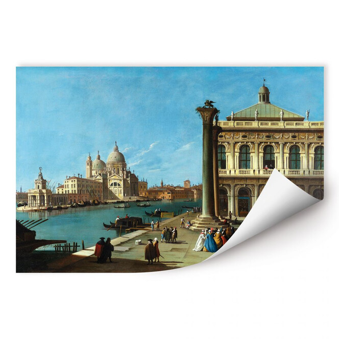 Wallprint Canaletto Die Einfahrt zum Canal Grande