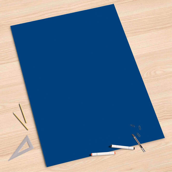 Folienbogen (80x120cm) - Blau Dark- Bild 1