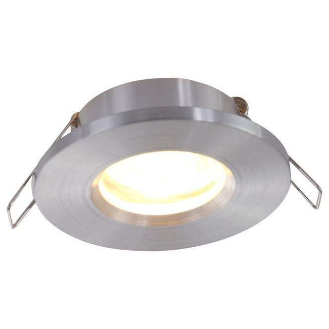 LED Einbauspot Pélite in Silber 4.6W 350lm GU10 IP44