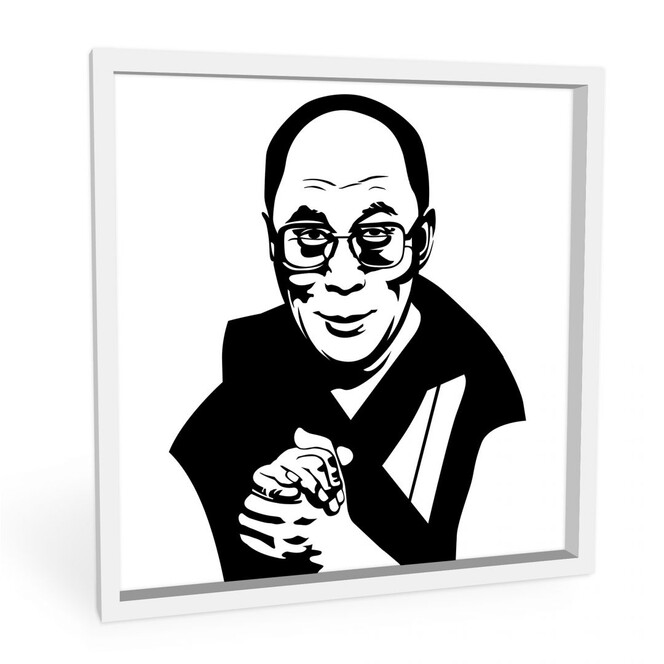 Wandbild Dalai Lama